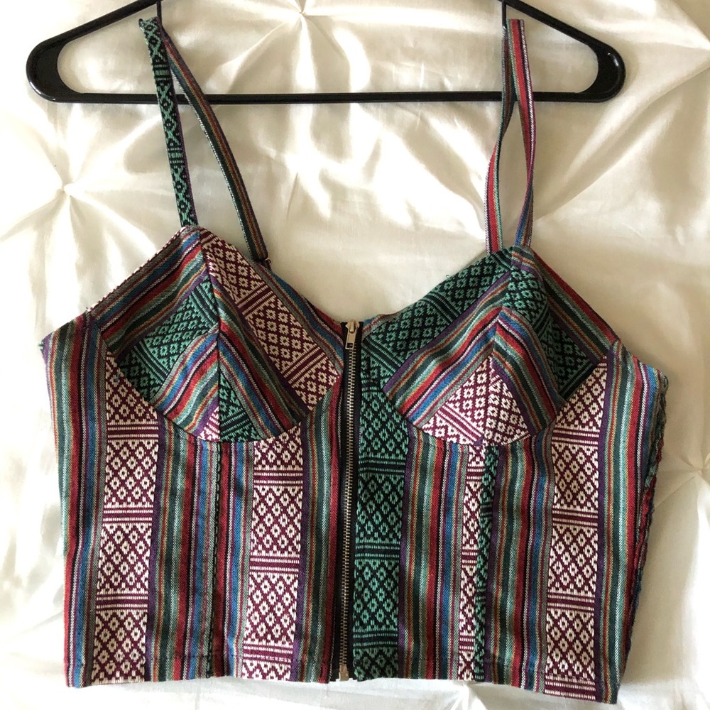 Geometric Pattern Bralette